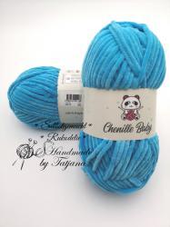 Chenille Baby 100-12 blau